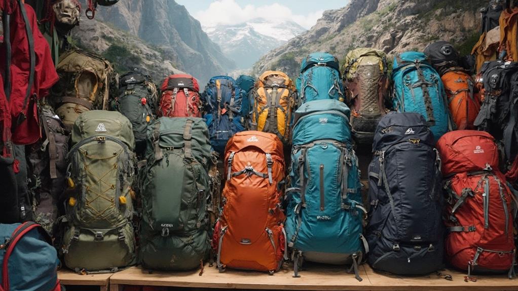 backpacking packs: selection factors