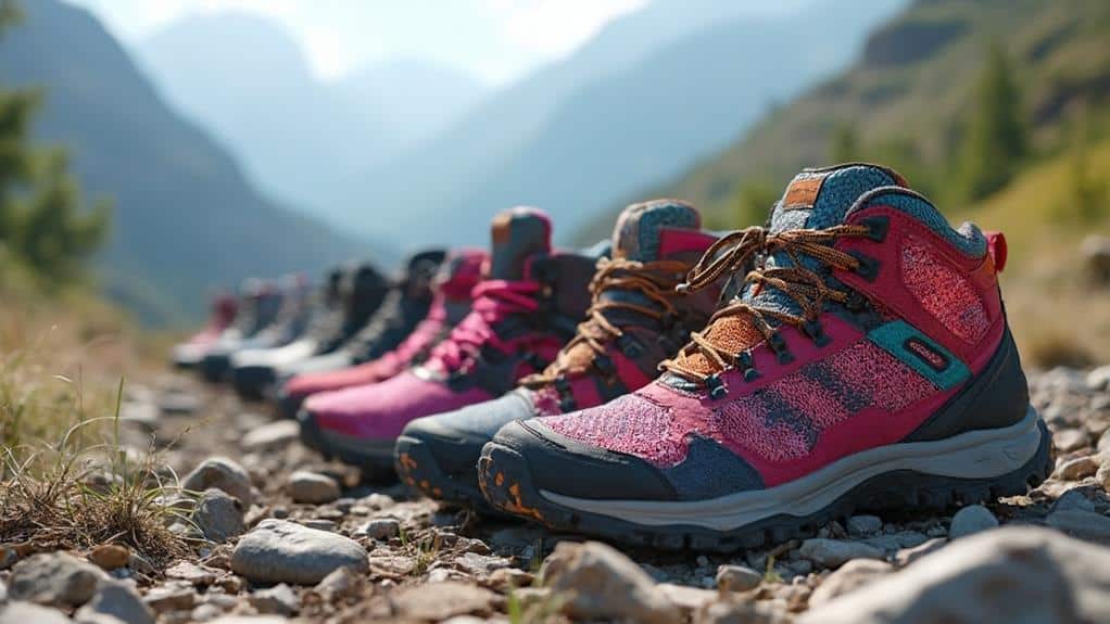 choosing women s backpacking shoes